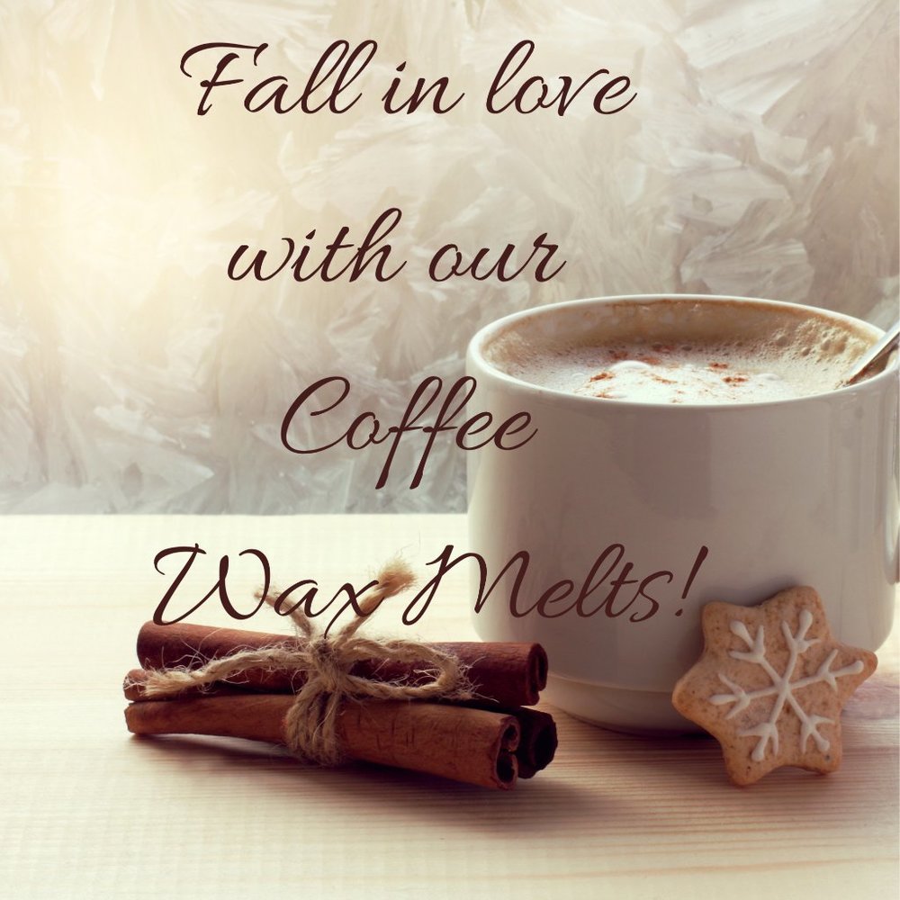 Christmas Holiday Coffee Soy Wax Melts Collection Gift Set of 6